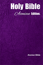 BUY the Holy Bible Aionian Edition: Aionian Bible