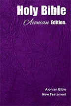 BUY the Holy Bible Aionian Edition: Aionian Bible - New Testament